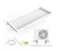 HBOOMOEM Recogida de Agua del Aire Acondicionado, Bandeja de CondensacióN, Equipado con Una Manguera de Drenaje a Prueba de Fugas; Compatible con Varios Modelos.(3m,91.5 * 45cm/36 * 17.7in)