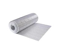 HBOOMOEM TéRmico De Pared Rollo En Hoja，Aislamiento TéRmico De Pared Reflectante De Burbujas，Adecuado Para Paredes, Techos, Pisos, Camiones, áTicos, Garajes, AutomóViles.(600CM/236.2IN,2CM/0.79IN)