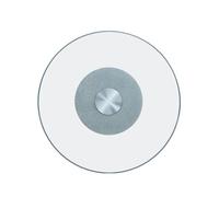 HBOOMOEM Tocadiscos De Cristal Templado，Bandeja Giratoria Redonda Transparente，Con Una Base Silenciosa, Es Ideal Para Banquetes, Fiestas Y Reuniones Familiares.(D,100CM/39.4in)