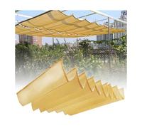 HBOOMOEM Toldo con DiseñO de Olas, Cubierta Sombra RetráCtil Toldo con Dosel, Adecuado para Jardines Exteriores, Terrazas, Logias, Patios Traseros y Patios Interiores.(W:3.2m/10.5ftxL:5m/16.5ft)