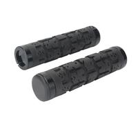 HBPYOLW Bloqueo en los puños del Manillar de la Bicicleta, Antideslizantes, Suaves, con absorción de Impactos, for Bicicleta Plegable MTB(Black Ring)