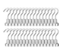 HBPYOLW Compatible for la cocina del hogar 30/50 Uds Mini ganchos magnéticos multiusos llaves colgador de almacenamiento de tazas(E12,30PCS)