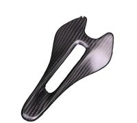 HBPYOLW Sillín de Bicicleta Ligero de Tejido 3K de Carbono Completo, 58g, Ovalado, 6,5x8,5mm, 242x122mm, Asiento de Ciclismo Urbano de Grava for Carretera MTB