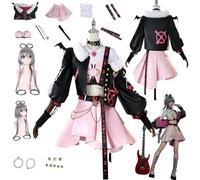 HBQC Anime 'virtual idol' role play Luo Tiany Uniform set para adultos con vestuario completo para carnavales de halloween, fiestas de carnaval, exposiciones