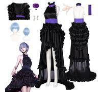 HBQC El Juego De Roles Del Anime 'NeonGenesisEvangelion'Ayanami Rei Uniforme Completo Para Adultos, Adecuado Para Carnavales De Halloween, Fiestas De Carnaval.