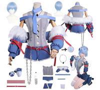 HBQC El Juego De Roles Del Anime 'NeonGenesisEvangelion'Ayanami Rei Uniforme Completo Para Adultos, Adecuado Para Carnavales De Halloween, Fiestas De Carnaval.