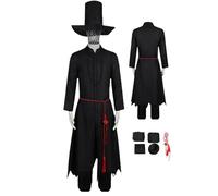 HBQC KPop Demon Hunters' Saja Boys Traje De Rol De Anime Cosplay Traje Completo De De Peluca - Para Adultos, De Fiesta De Carnaval De Halloween