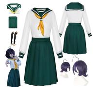 HBQC Personajes Del Anime Gushing Over Magical Girls Hoshino Maihime Vestuario Completo - Trajes De Peluca De Moda Para Adultos, Fiestas De Carnaval De Navidad, Halloween