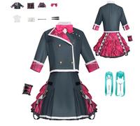 HBQC Project Sekai Colorful Stage ' Hatsune' Miku' Traje De Rol De Animecosplay Completo De Peluca - Para Adultos, De Fiesta De Carnaval De Halloween