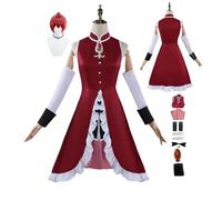 HBQC Traje de rol de anime Magical Girl'Sakura Kyoko cosplay completo de traje de peluca - para adultos, de fiesta de carnaval de Halloween