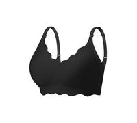HBselect Sujetador sin Aros Mujer con Relleno Cómodo Minimizer Bralette Sujetador Push Up Mujer sin Costuras con Extra Extensor