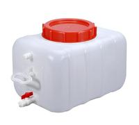 HBSSP Almacenamiento de Agua Cubo Agua Doméstico Contened Plástico Portátil Práctico Ideal Acampar Aire Libre Autocaravanas Vehículos Autónomos(25L)