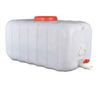 HBSSP Almacenamiento de Agua Tanque Agua Plástico De 25L/50L/100L/150L Muy Adecuado For Acampar Hacer Caminatas Emergencias Deportes Viajes Actividades Al Aire Libre(150L)