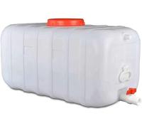 HBSSP Almacenamiento de Agua Tanque Almacenamiento Agua Plástico 25L 50L 75L 110L 150L 200L 340L Diseño Mango Campamento Emergencia Senderismo Respetuoso El Medio Ambiente Grueso Duradero(200L)