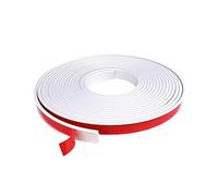 HBSVKLYNX protección en Forma de U, Tamaños múltiples Multicolores de Las Bandas de Borde en Forma de U de la TPE el 16.4FT for los gabinetes de Tabla de la encimera(White,20 mm)
