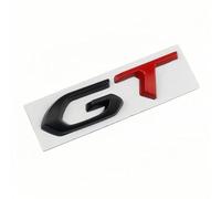 HBUNKT Coche Emblema para Peugeot 2008 2013-2019, 3D Emblema Logo Insignia Adhesivo Pegatinas de Letras ABS para para Trasero y Delantero Coche Decoración Accessories,Black-Red