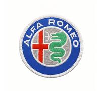 HBUNKT Coche Parches Coche Emblema para Alfa Romeo GT 2003-2010, Parche Emblema Planchado o Coser Parches Bordados con Coche Logotipo Parches para Mochila Tactica Ropa Accesorio,A-Iron on/Sew On