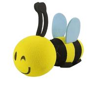 Hbxdeco Happy Bee - Decoración para antena de coche, diseño de abeja EVA, sombrero de antena decorativa, fácil de encontrar el coche en el estacionamiento, accesorios universales para decoración