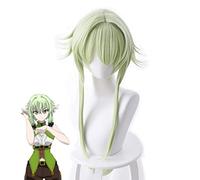 HBYLEE AniGoblin Slayer High Elf Archer Yousei Yunde Long Wig Cosplay CostuWomen Heat Resistant Synthetic Hair Wigs + Wig As The Picture [Color:nach Plan]