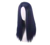 HBYLEE - Anime Coser Anime Anime Cosplay Wig, Liga LOL Caitlyn Kiramman Wig, Purple Blue Long Straight Hair Heat Resistant Synthetic Hair for Halloween, Party, Carnival, Nightlife, Conciertos, Bodas