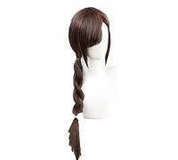 HBYLEE - Anime Coser pruik Anime. Miracle EierPRIORITÄT Neiru Aonuma Cosplay Peluca Marrón Trenza Apoyos para el Cabello Fibra Resistente al Calor + Peluca Cap Party Roll Game [Color]