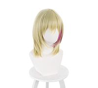 HBYLEE Anime Coser pruik Anime. WunderpRIORITÄT RIKA Kawai Cosplay Peluca de pelo corto de fibra resistente al calor + peluca gorro fiesta juego de rol niña mujer [color: según plan]