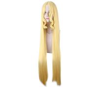 HBYLEE Anime Coser Pruik Fate Grand Order Ibaraki Douji Doji Peluca larga rubia Cosplay FGO+. Peluca de pelo sintético para fiesta de Halloween, accesorios para niñas y mujeres [color: monocolor]