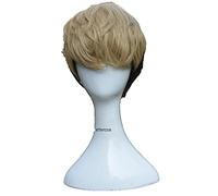 HBYLEE Anime Coser pruik Matar por acecho Pelucas Sanwoo Peluca Sanwoo Ropa Corta Marrón Negro Ombre Resistente al Calor Sintético Hair Play Peluca + Peluca Casquillo[Color:Según el plan]
