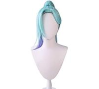 HBYLEE - Anime Coser Wig Preventa Uwowo Vayne Peluca Lol Ghost Blossom Lol Cosplay Hair Hot Halloween Vayne [Color:-]