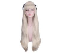 HBYLEE - Anime Role Play For 100cm Yosuga No Sora Cosplay Kasugano Sora Wig Halloween Cosplay Long Beige Hair Wig Cap[Color:-]