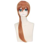 HBYLEE - Anime Role Play For Bungo Stray Dogs Nakahara Wig Cosplay Wigs Long Orange Red Hair Halloween Wigs[Color:-]