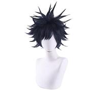 HBYLEE - Anime Role Play For Fushiguro Megumi Cosplay Wig Jujutsu Kaisen Short Hair Halloween Carnival Party Wigs[Color:-]