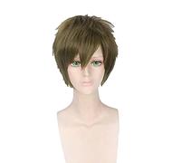 HBYLEE - Anime Role Play For Tachibana Makoto Cosplay Wig Free Iwatobi Swim Club Cosplay Men Short Straight Wigs[Color:-]