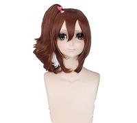 HBYLEE - Anime Role Play Wig for Asahina Ema Brothers Conflict Cosplay Wigs Women Clip On Ponytail Heat Resistant[Color:-]