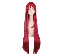 HBYLEE - Anime Role Play Wig For LoveLive Sunshine Sakurauchi Riko cosplay Wig 80 cm Red Heat Resistant Halloween Costume Wig[Color:-]