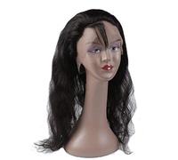 HBYLEE - Cabello humano 360full encaje frontal natural negro pelo Remy 10 pulgadas [color: 30 pulgadas]