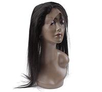 HBYLEE Cabello humano brasileño 360full encaje recto remy pelo 12inch[Color:12 pulgadas]