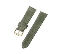 HBYLEE Correa de reloj de cuero vintage de 18 mm, 20 mm, 22 mm, pulsera deportiva de liberación rápida para hombres y mujeres, 20mm, Cuero, No es una piedra preciosa