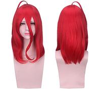 HBYLEE - Cosplay Wig for Anime Houseki No Kuni Cinnabar Red Wigs Halloween Carnival Party Land Of The Lustrous[Color:-]