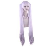 HBYLEE -Cosplay Wig for Anime Princess Re Dive Hikawa Kyoka Purple Synthetic Hair Double Ponytail Hair Wigs for Halloween Party [Color:Purple ]