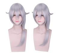 HBYLEE - MmiHoYo Kiana Kaslana Maza Bronya Zaych Theresa Apocalipsis Yae Sakura Cosplay Peluca Halloween Disfraz Fiesta Juego Pelucas para Mujeres Gris Plata 498 [Color: gris plateado 498]