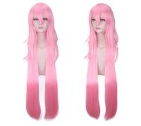 HBYLEE - MmiHoYo Kiana Kaslana Maza Bronya Zaych Theresa Apocalipsis Yae Sakura Cosplay Peluca Halloween Disfraz Fiesta Play Pelucas para Mujeres Rosa 499 [Color: Rosa 499]