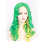 HBYLEE - Moda barato Harajuku Lolita Cosplay Peluca Larga Ondulada My Little Pony Anime Disfraz de Halloween Fiesta Ombre Pelucas de Pelo Para Mujeres PL-716[Color: PL-716]