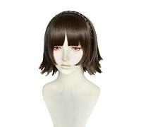 HBYLEE - P5 Persona 5 Hero Kurusu Akira Ryuji Sakamoto Anne Takamaki Yusuke Kitagawa Haru Okumura Futaba Sakura Takemi Tae Cosplay Peluca Kitagawayuusukewig [Color: Makotoniijimawig]