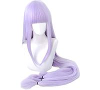 HBYLEE - Peluca Anime Cosplay Anime Sleepy Princess in The Demon Castle Maoujou De Oyasumi Cosplay Princesa Syalis 120 cm Lila Peluca [Color]