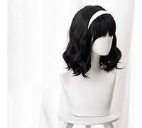 HBYLEE - Peluca Anime Cosplay The Witch of The Fifth Personality Dream, Kawashima Fujiang, Believes In Micro-Curl Hairband Cospaly Wig[Color:-]