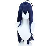 HBYLEE Peluca de Anime Anime Honkai: Star Rail Cosplay peluca larga pelo corto negro azul rojo amarillo blanco peluca + gorra, para Halloween, fiesta, carnaval, vida nocturna, conciertos, bodas