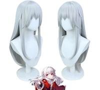 HBYLEE Peluca de Anime Anime Honkai: Star Rail Cosplay peluca larga pelo corto negro azul rojo amarillo blanco peluca + gorra, para Halloween, fiesta, carnaval, vida nocturna, conciertos, bodas