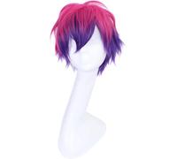 HBYLEE Peluca de anime cosplay anime sin juego sin vida sora peluca cosplay disfraz hombres mujeres pelo corto sintético Halloween fiesta pelucas + gorra [color: un color]