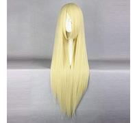 HBYLEE - Peluca de anime cosplay Chobits Cosplay pelucas Chii Elda Cosplay pelucas resistentes al calor sintético Anime Cosplay peluca Halloween carnaval fiesta mujer peluca + gorra [Color:-]